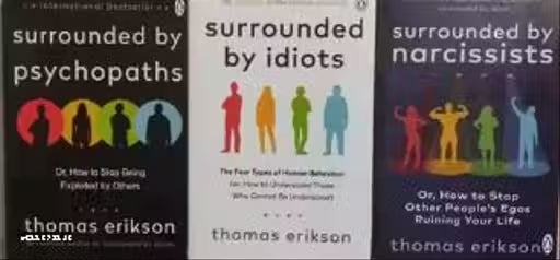 Best Combo Of 3 Books :- Surrounded By Psychopaths + Surrounded By Idiots Surrounded By Narcissistic